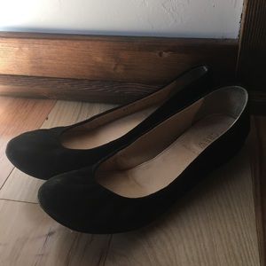J Crew suede flats